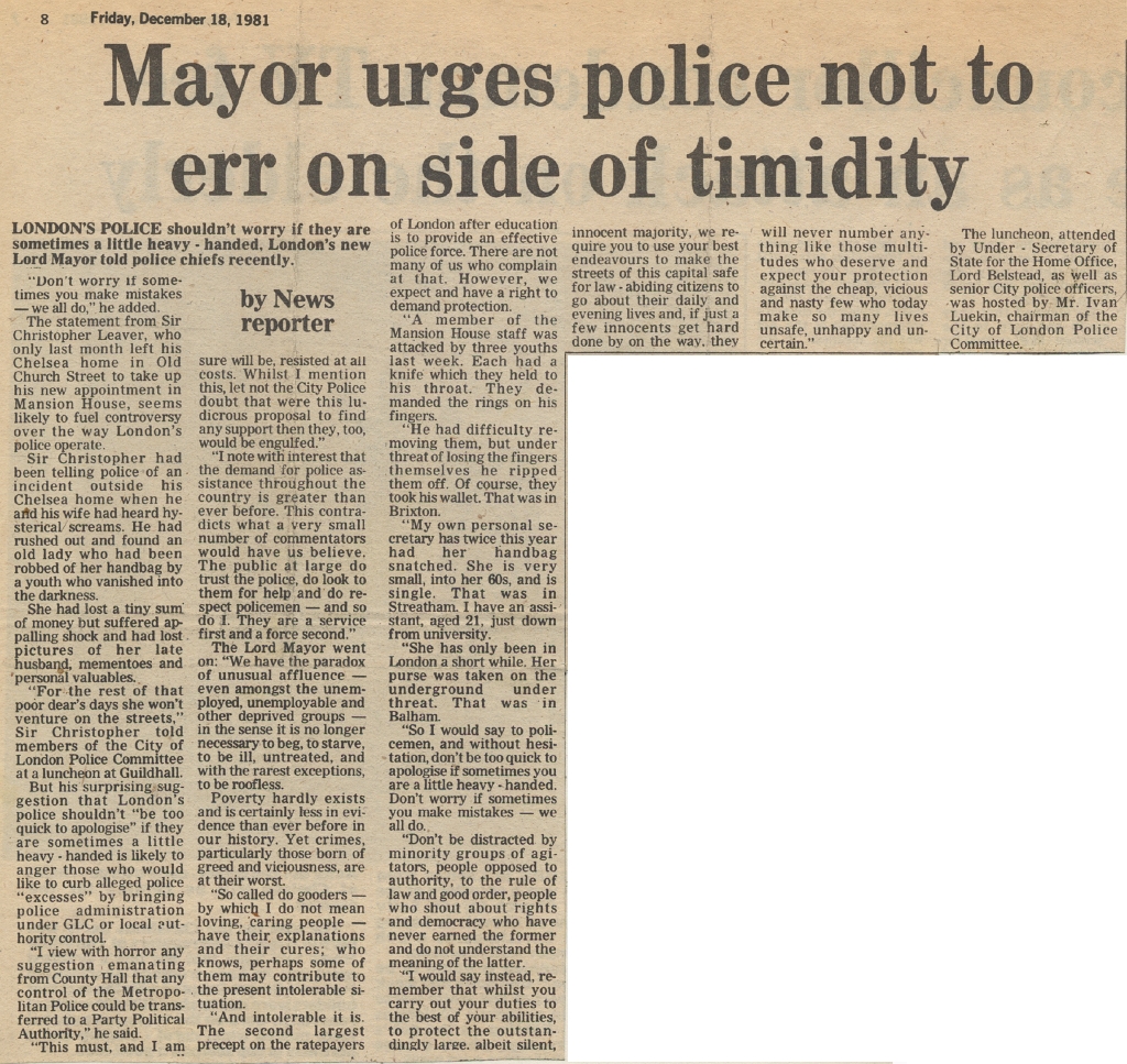 19811218 HEAVY HANDED POLICE OK SIR CHRISTOPHER LEAVER CN.jpg